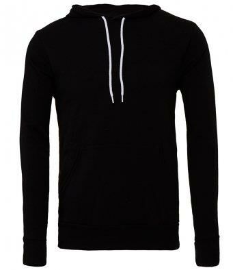Canvas Unisex Pullover Hoodie, Black, L, Bella+Canvas