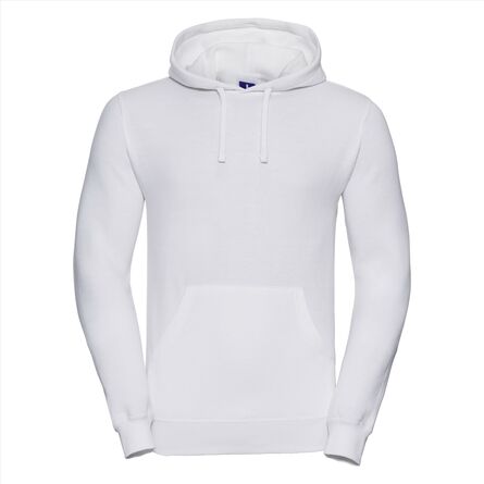 RUS Hooded Sweatshirt, White, XS