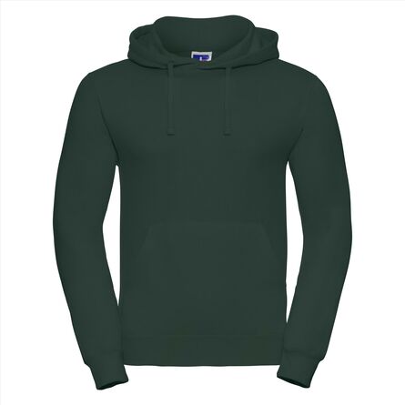 RUS Hooded Sweatshirt, Bottle Green, XS
