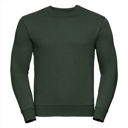 RUS The Authentic Sweatshirt, Bottle Green, XS