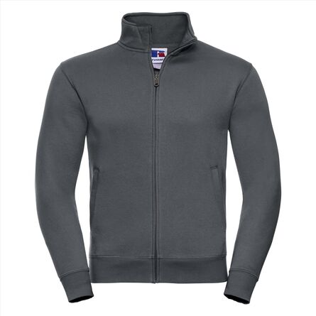 RUS Men Authentic Sweat Jacket, Convoy Grey, XS