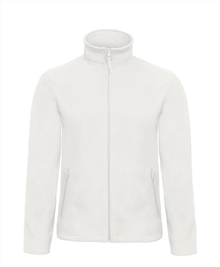 B&C ID.501 Fleece jacket, White, XS