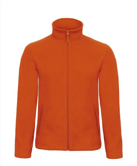 B&C ID.501 Fleece jacket, Pumpkin Orange, XS