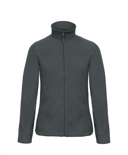 B&C ID.501 Fleece jacket Women, Dark Grey, XS