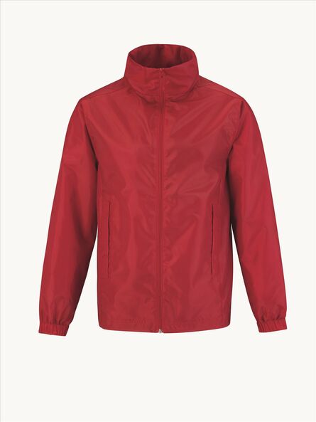 B&C ID.601 Urban Windbreaker, Red, S