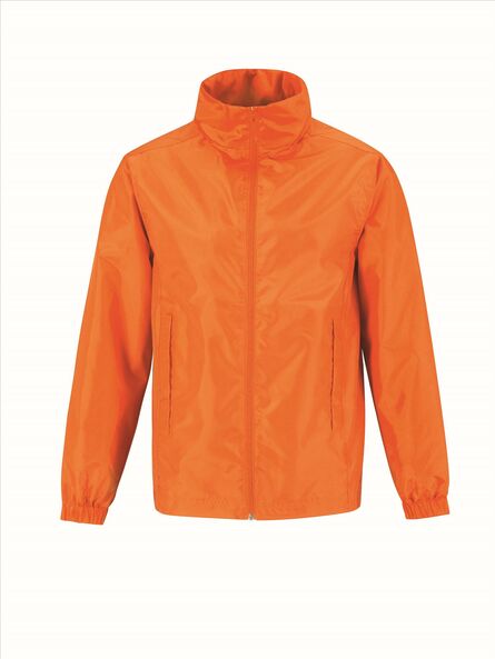 B&C ID.601 Urban Windbreaker, Orange, S