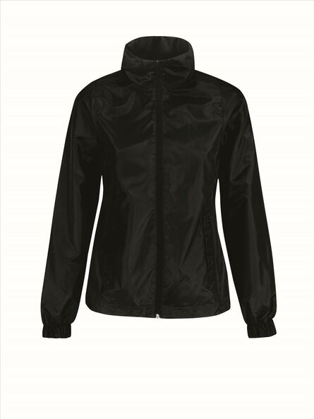 B&C ID.601 Urban Windbreaker Women, Black, XS