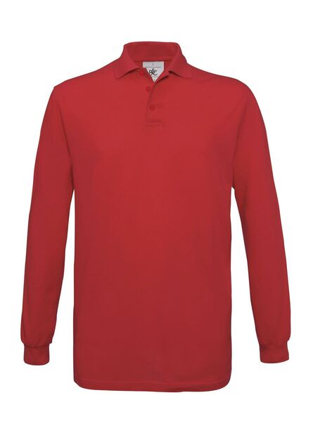 B&C Safran Longsleeve, Red, S