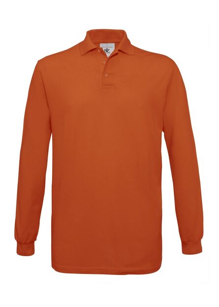 B&C Safran Longsleeve, Pumpkin Orange, S
