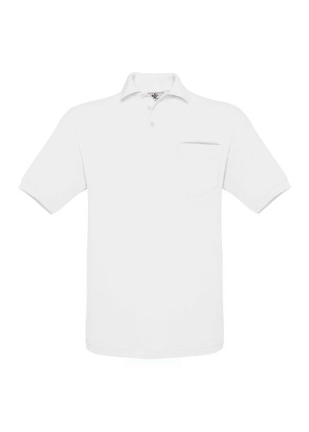 B&C Safran Pocket, White, M
