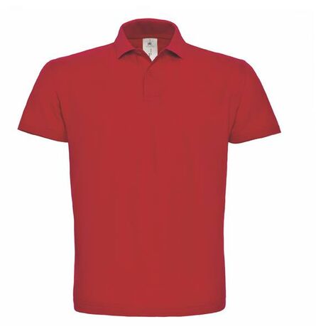 B&C ID.001 Polo Men, Red, L