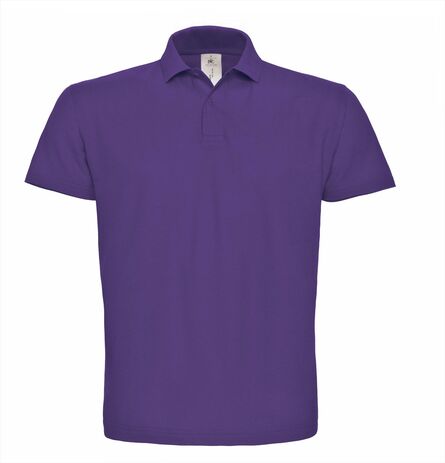 B&C ID.001 Polo Men, Purple, L