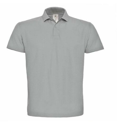 B&C ID.001 Polo Men, Heather Grey, L