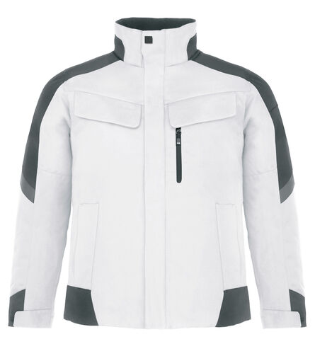 FHB LARS Werkjack | Wit-Antraciet | 2XL