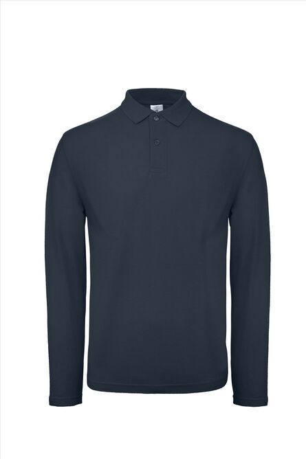 B&C ID.001 LSL Polo Men, Navy, XS