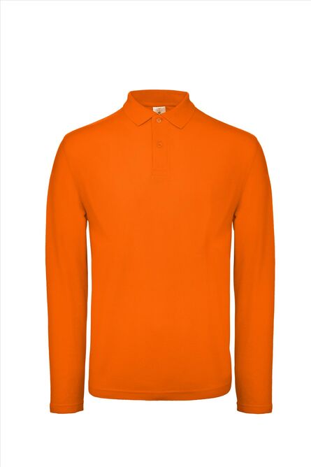 B&C ID.001 LSL Polo Men, Orange, XS