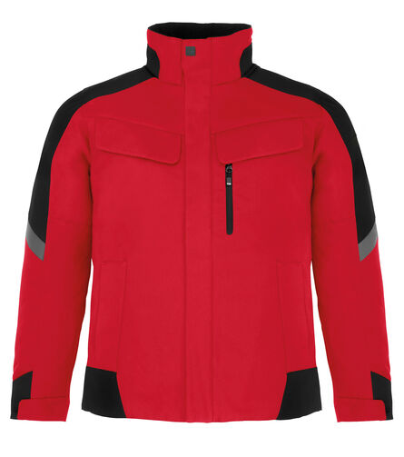 FHB LARS Werkjack | Rood-Zwart | 2XL