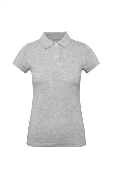 B&C Inspire Polo Women_° Heather Grey, XS
