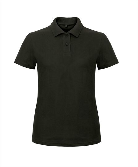 B&C ID.001 Polo Women, Black, L