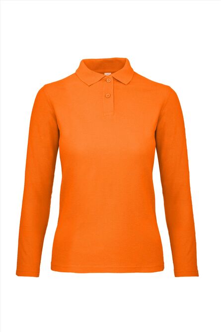 B&C ID.001 LSL Polo Women, Orange, XS