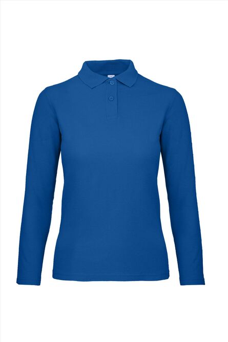 B&C ID.001 LSL Polo Women, Royal Blue, XS