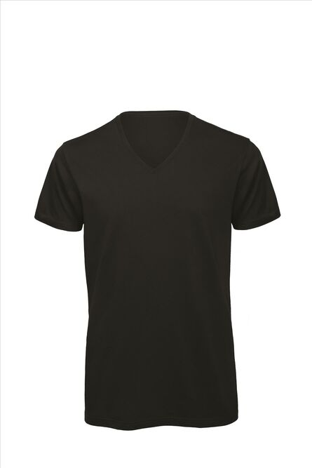 B&C Inspire V-neck T Men_° Black, S