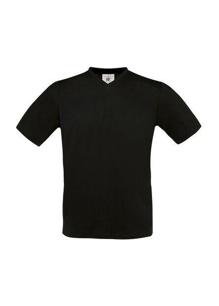 B&C Exact V-Neck, Black, S