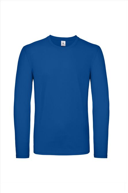 B&C #E150 Longsleeve, Royal Blue, S