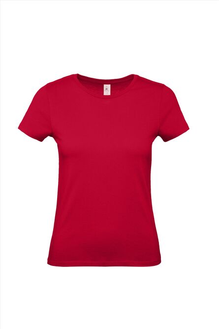 B&C #E150 Women, Deep Red, XS