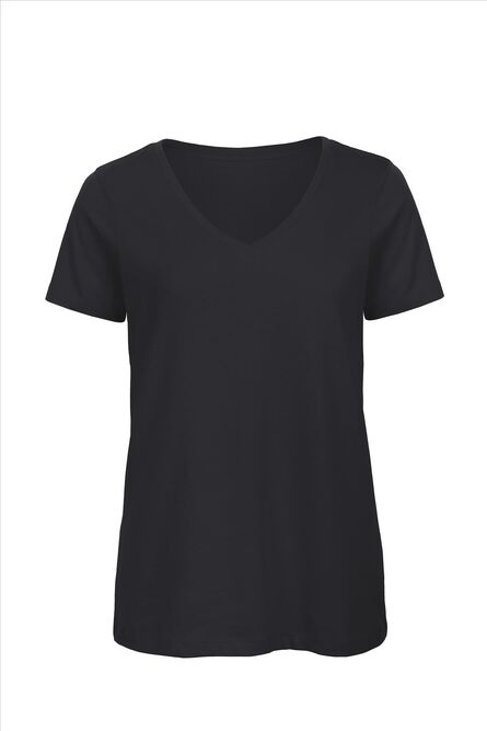 B&C Inspire V-neck T Women_° Navy, XS