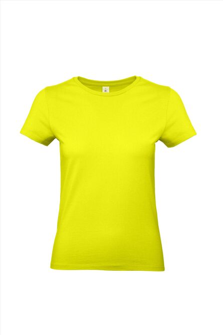 B&C #E190 Women, Pixel Lime, XS