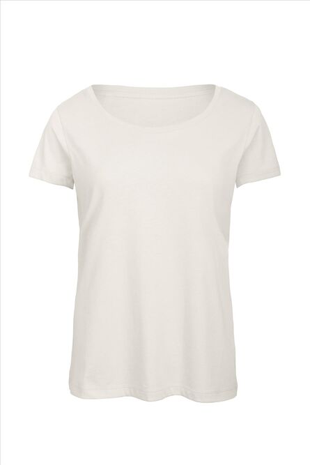 B&C Triblend T Women , White, XS