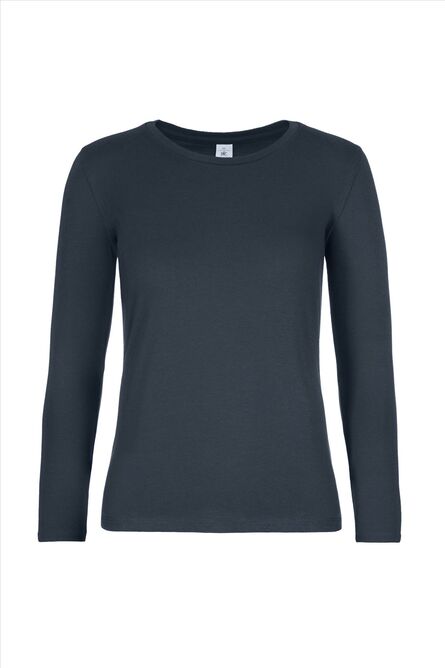 B&C #E190 Longsleeve Women, Navy, S