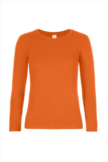B&C #E190 Longsleeve Women, Urban Orange, XS