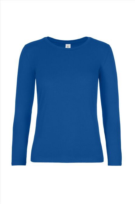 B&C #E190 Longsleeve Women, Royal Blue, XS