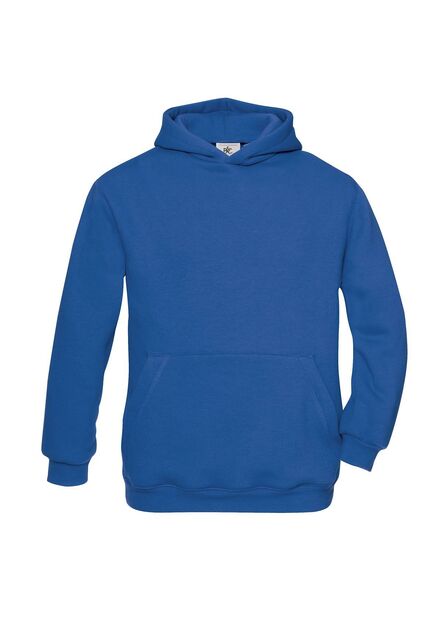 B&C Hooded Kids, Royal Blue, 3-4jr