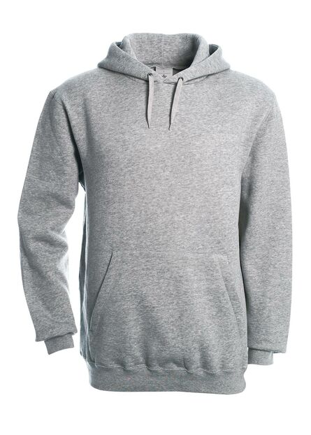 B&C Hooded, Heather Grey, XXS
