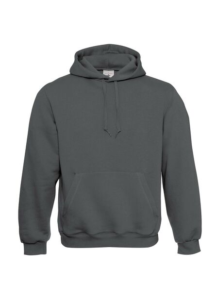 B&C Hooded, Steel Grey, XXS