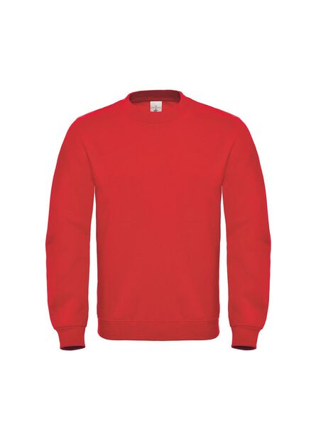 B&C ID.002 Sweatshirt, Red, XS