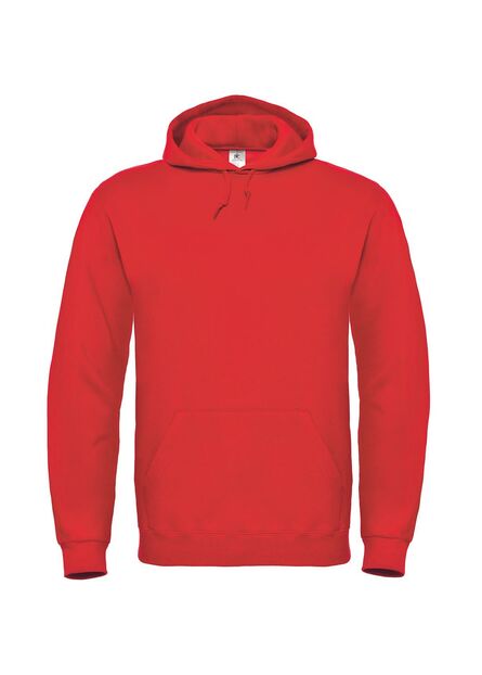 B&C ID.003 Hooded Sweat, Red, XS