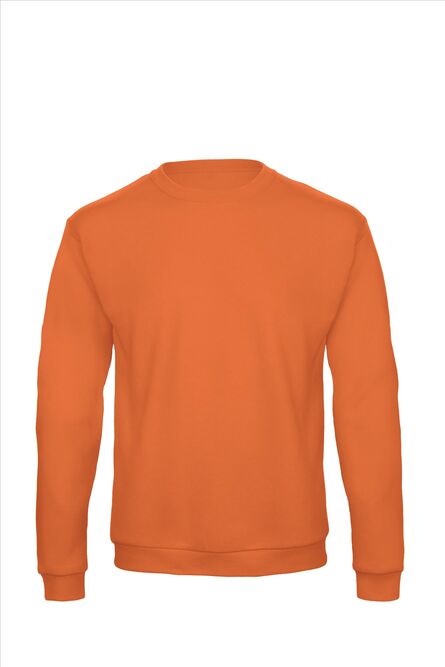 B&C ID.202 Sweatshirt 50/50, Pumpkin Orange, XS