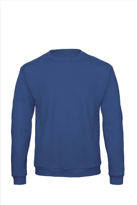 B&C ID.202 Sweatshirt 50/50, Royal Blue, XS