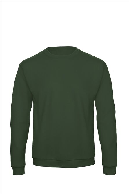 B&C ID.202 Sweatshirt 50/50, Bottle Green, XS