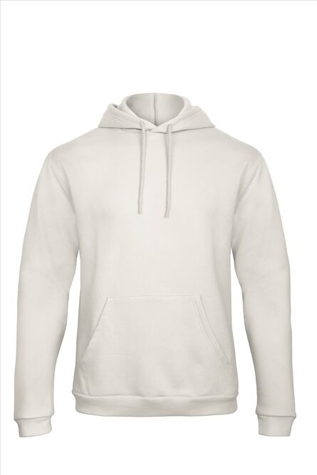 B&C ID.203 Hooded Sweatshirt 50/50, White, XS