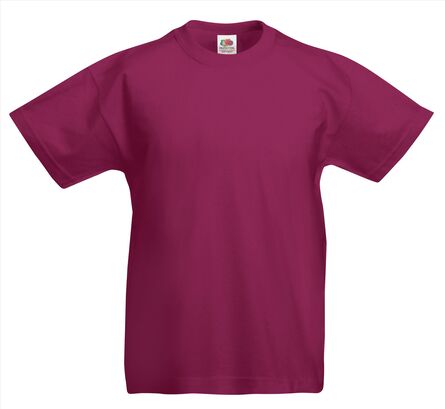 FOTL Kids Original T, Burgundy, 3-4jr