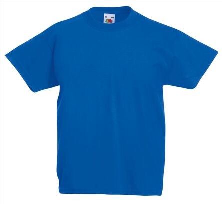FOTL Kids Original T, Royal Blue, 3-4jr