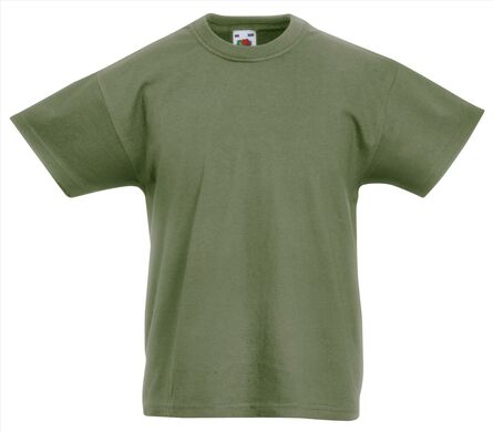 FOTL Kids Original T, Classic Olive, 3-4jr