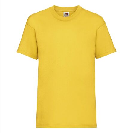 FOTL Kids Valueweight T, Sunflower, 1-2jr