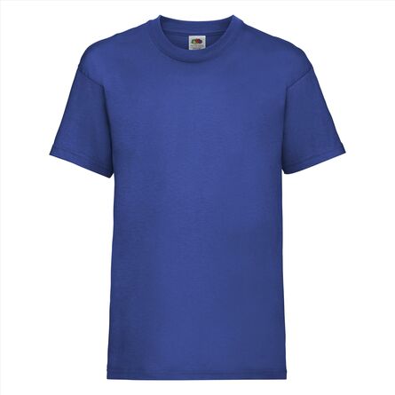 FOTL Kids Valueweight T, Royal Blue, 1-2jr