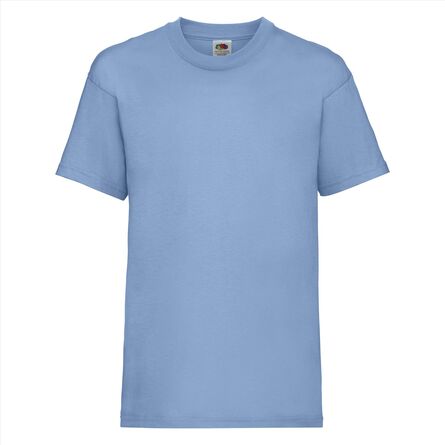 FOTL Kids Valueweight T, Sky Blue, 1-2jr